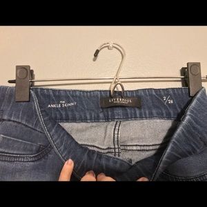 Liverpool pull on jeans, ankle skinny, size 2/26